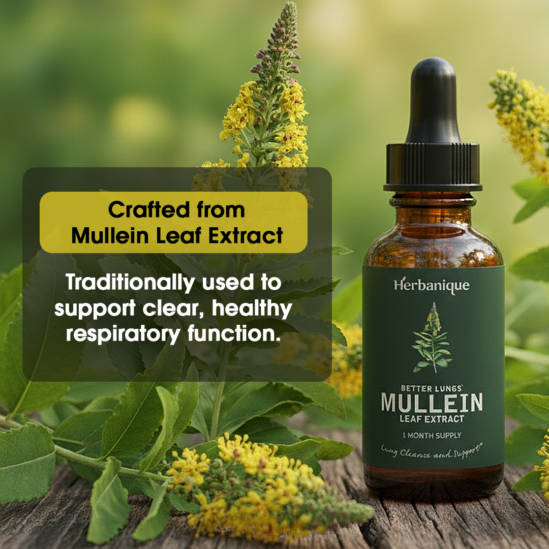 Herbanique Mullein Leaf Extract Drops